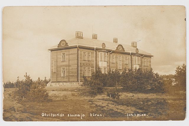 Residential house of officers in Võrus