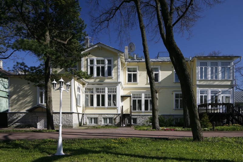 Endine Kadrioru sanatoorium närvihaigetele, J. Poska 15. Arhitekt Erwin Bernhard, 1902