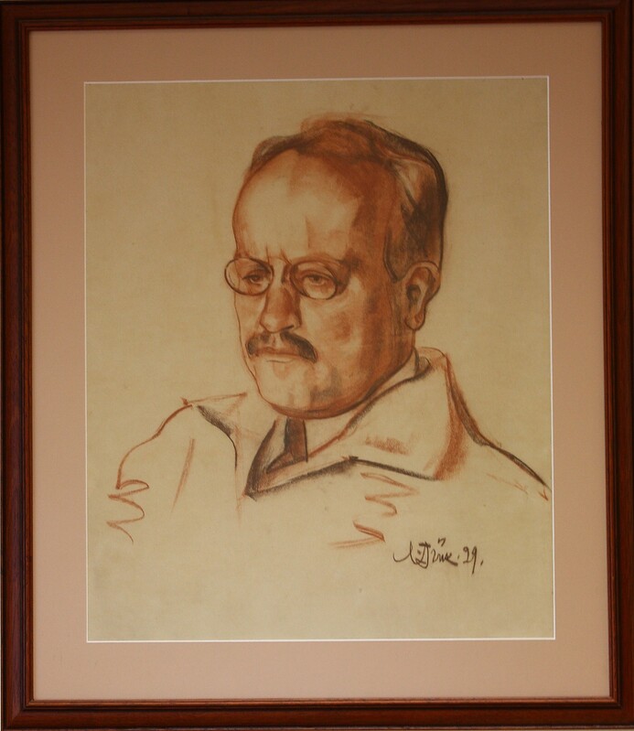 Ludvig Puusepa portree. N.Triik, 1929