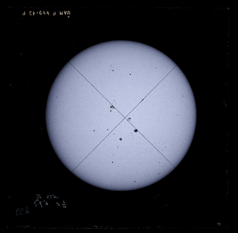 Päikese pildistus N. 33
1.06.1897, 0h7m7