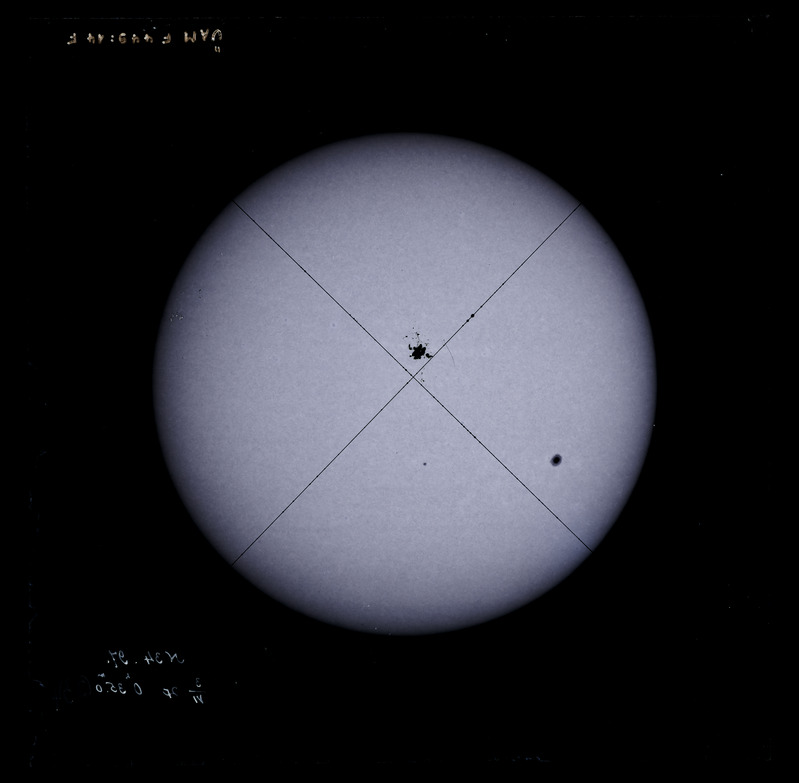 Päikese pildistus N. 34
3.06.1897, 0h35m0