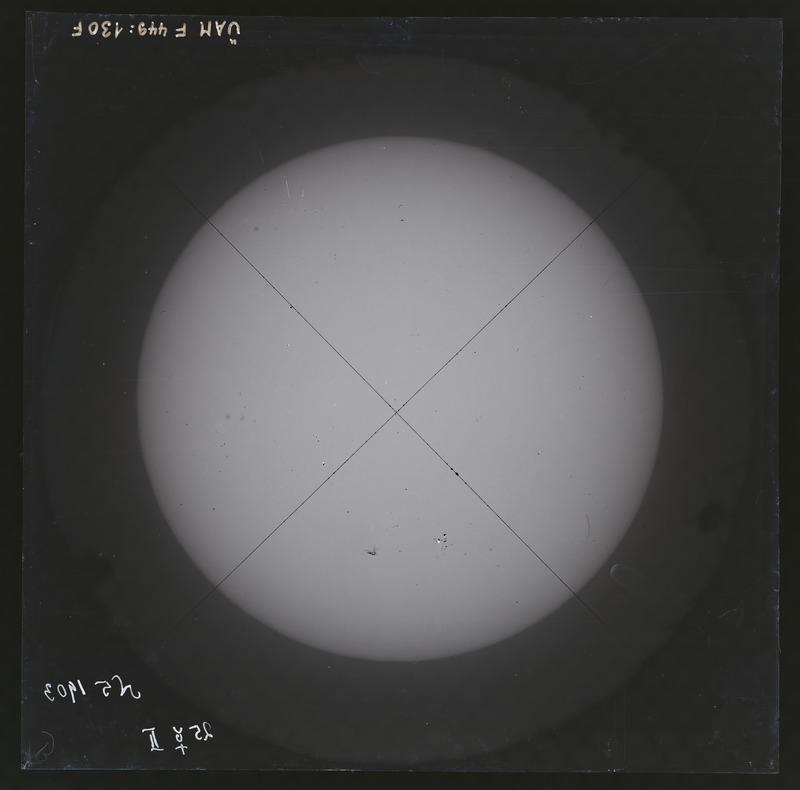 Päikese pildistus N. 5
25.02.1903