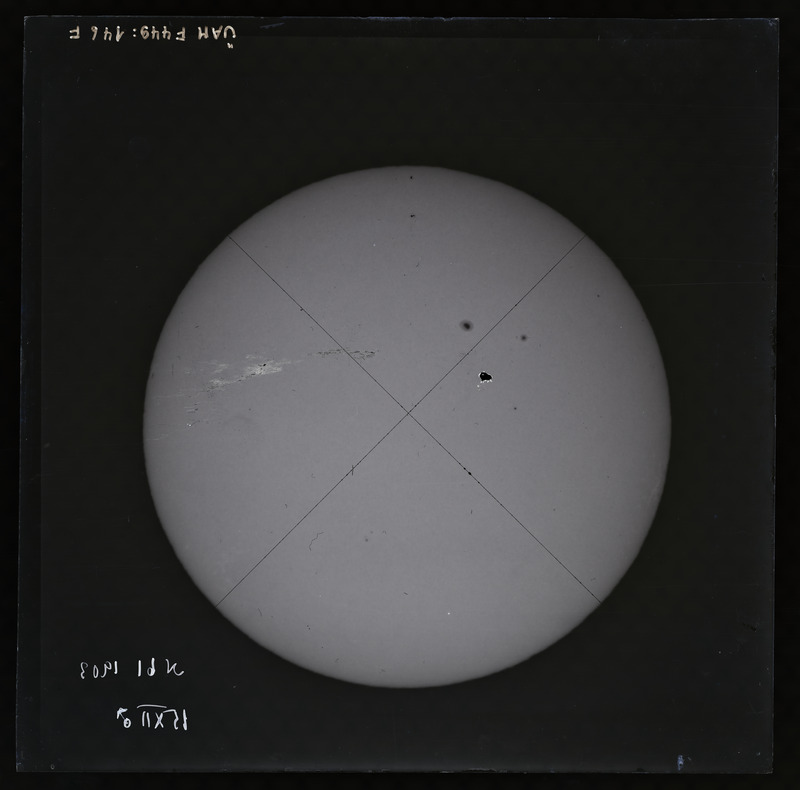 Päikese pildistus N. 61
15.12.1903