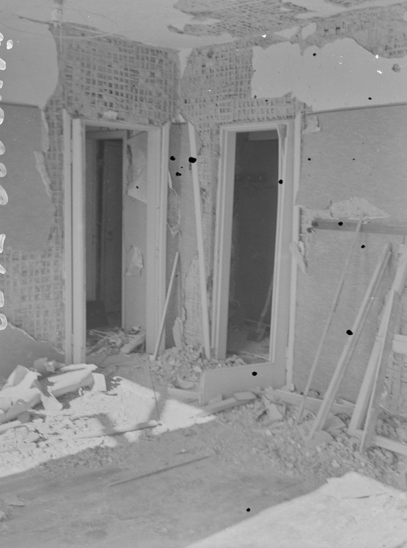 Taara pst. 8 korter filmitud pärast õhurünnakut 26/27. märtsil 1944.a.
