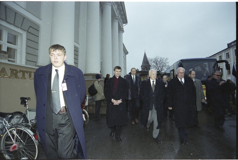 Ungari Vabariigi presidendi külaskäik Tartu Ülikooli, 13. dets.2000