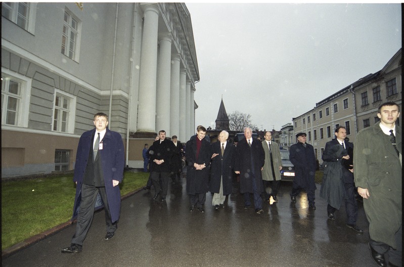 Ungari Vabariigi presidendi külaskäik Tartu Ülikooli, 13. dets.2000