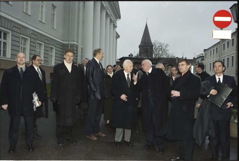 Ungari Vabariigi presidendi külaskäik Tartu Ülikooli, 13. dets.2000