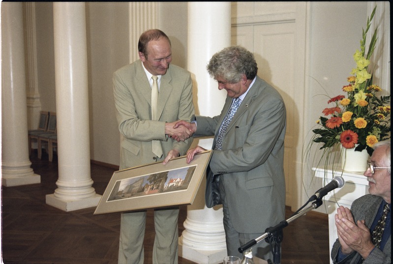 Walesi peaministri Rhodri Morgani külaskäik Tartu Ülikooli, 2.sept. 2003