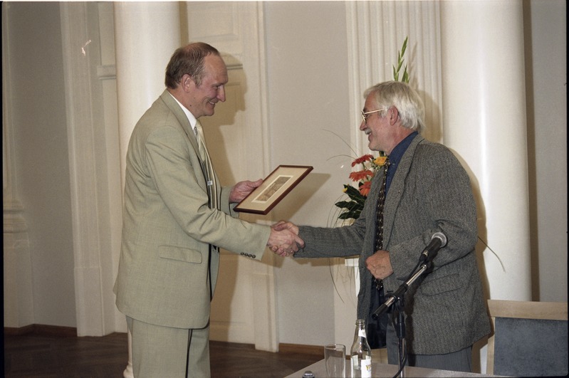 Walesi peaministri Rhodri Morgani külaskäik Tartu Ülikooli, 2.sept. 2003