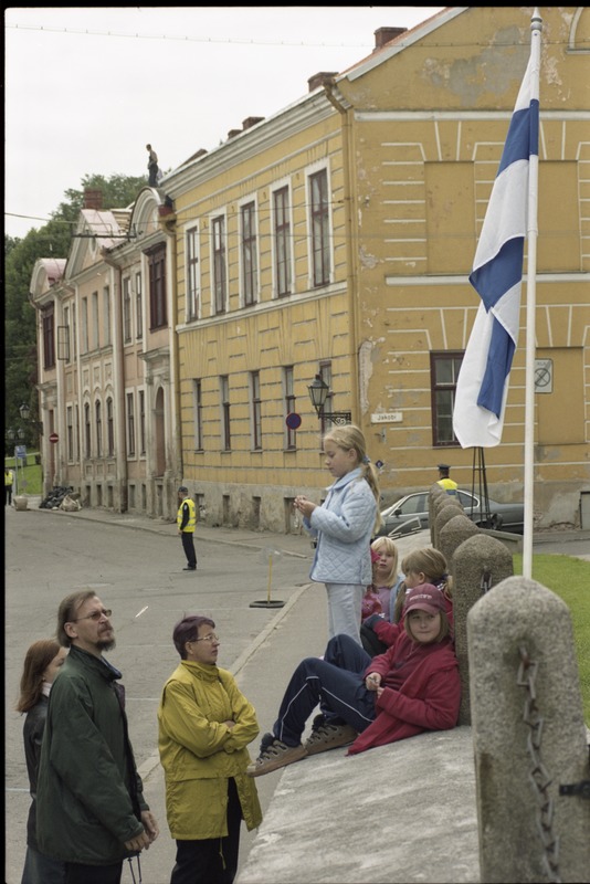 Tema Ekssellents Soome Vabariigi presidendi Tarja Haloneni ja dr. Pentti Arajärvi külaskäik Tartu Ülikooli, 10. sept. 2003