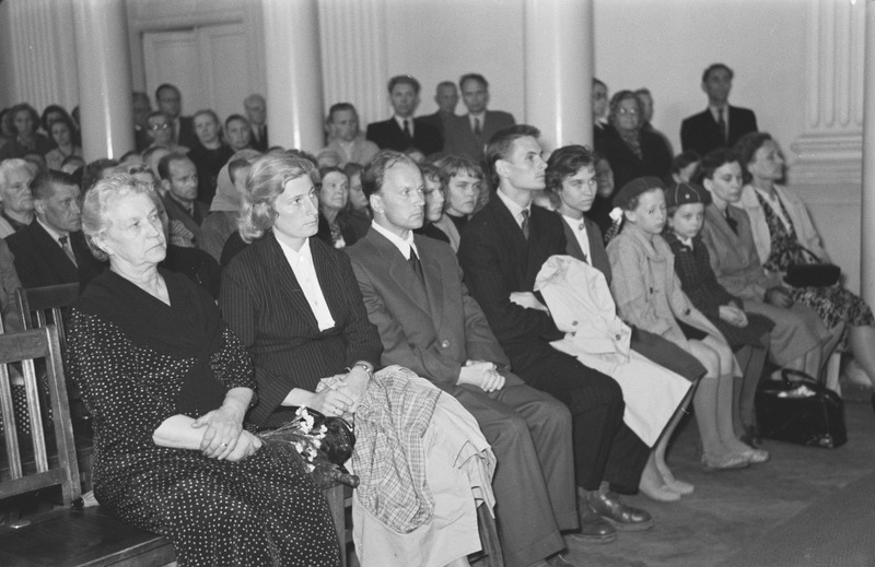 Professor Taavet Rootsmäe matused. Juuli 1959. a.