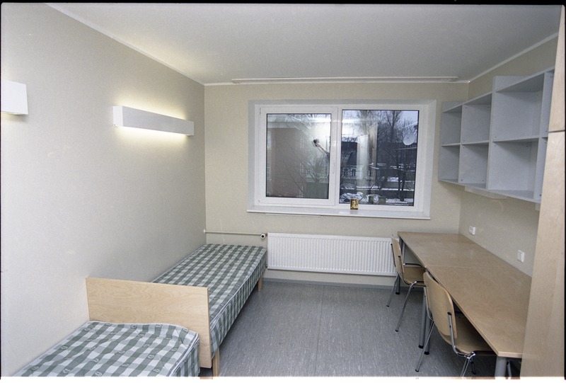 Renoveeritud Tartu ülikooli ühiselamu (Tiigi 14) sisevaade, 2002