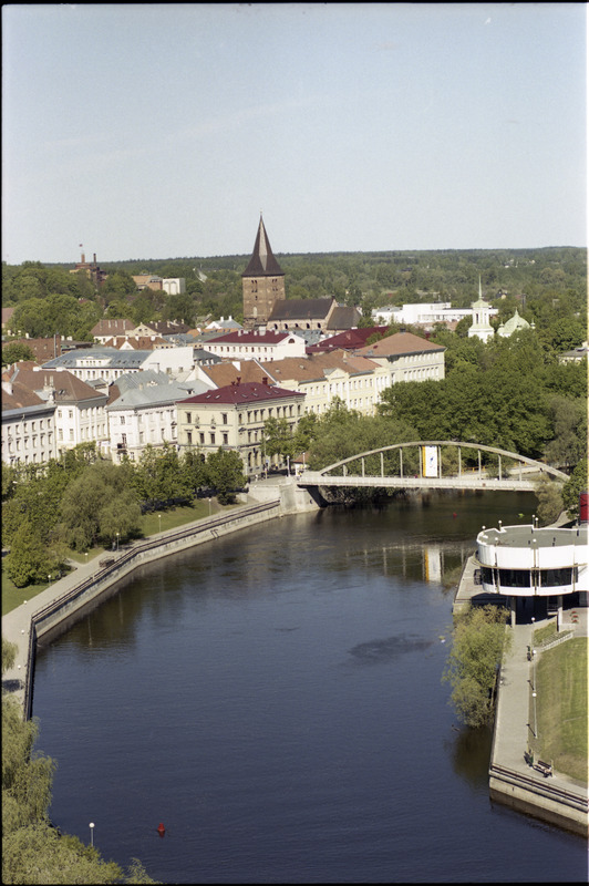 Vaade Tartu linnale Plasku katuselt