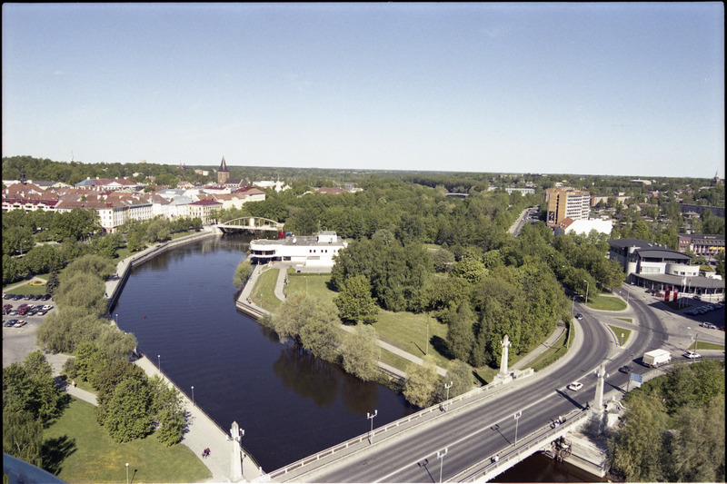 Vaade Tartu linnale Plasku katuselt