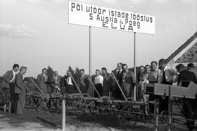 Põllutööriistade tööstus S. Austla & Poeg väljapanek (Elva kodumajanduse näitus)