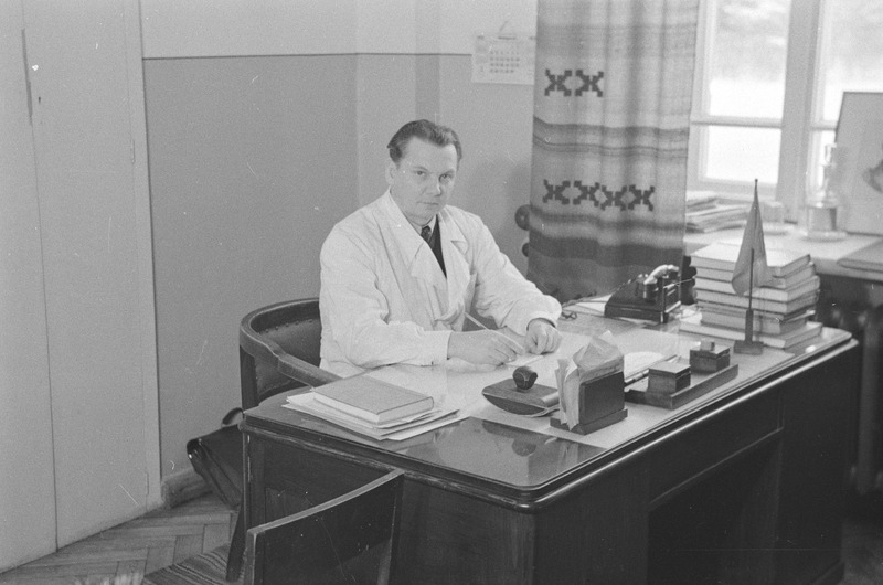 Neurokirurgia haiglas 1952. a. Dr. Ernst Raudam