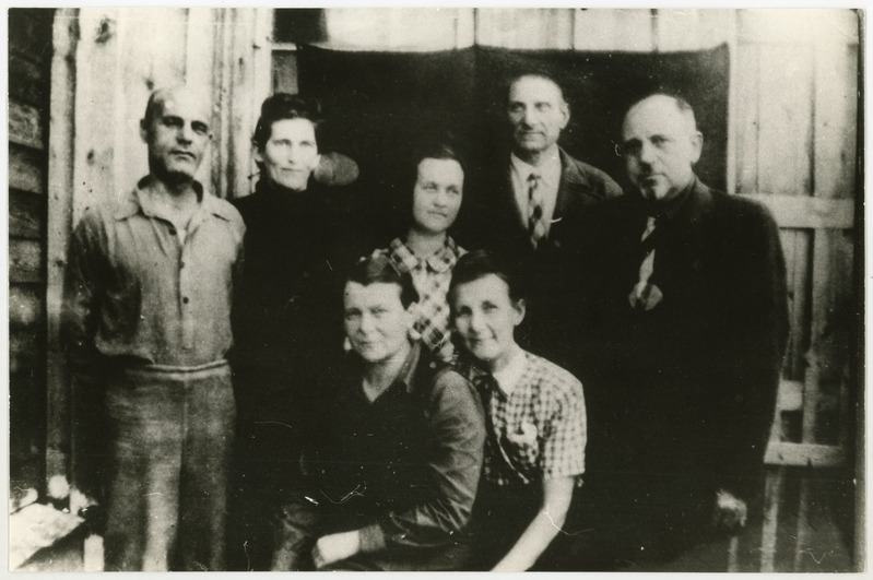 Eestlased Uuralis Tšeljabinski lähedal Miassise vangilaagris, 1948