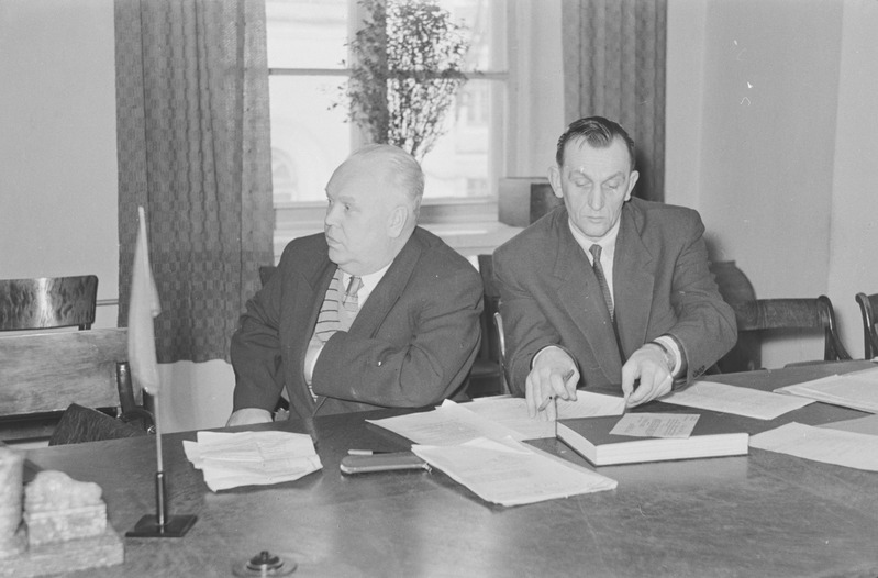 Minina ja Abdusadõkovi väitekirja kaitsmine 24. märts 1961. a.