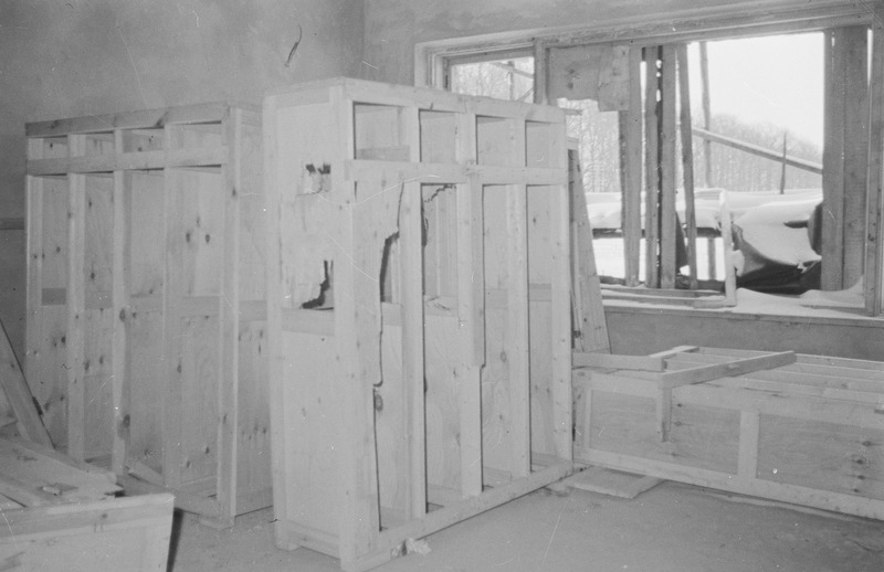 Tartu ülikooli siseujula ehitus Tähtvere pargi juures. 29. oktoober 1963. a.