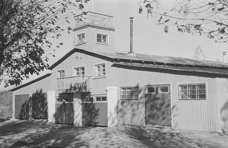 Tartu ülikooli paadisadama hoone. 24. oktoober 1958. a.