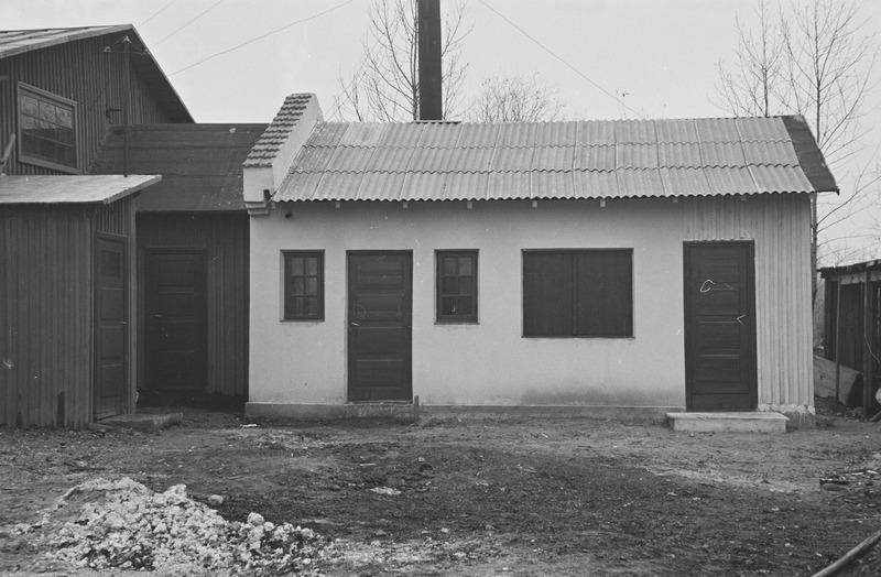Tartu ülikooli paadisadam. 6. aprill 1959. a.
