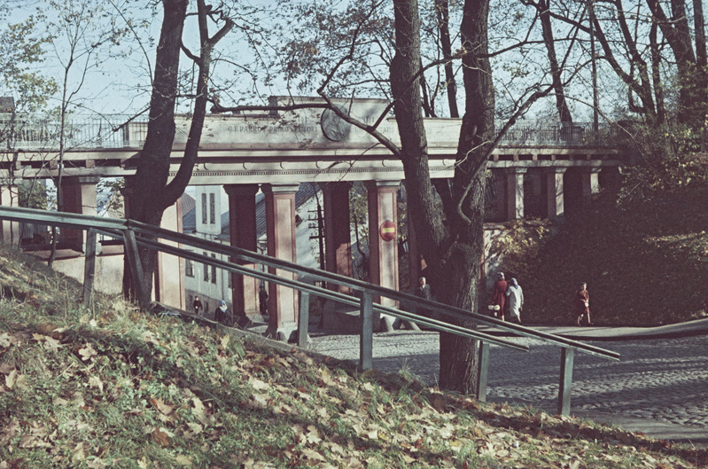 Tartu linna vaated. Toomemägi, Emajõe-äärne. 1954. a.