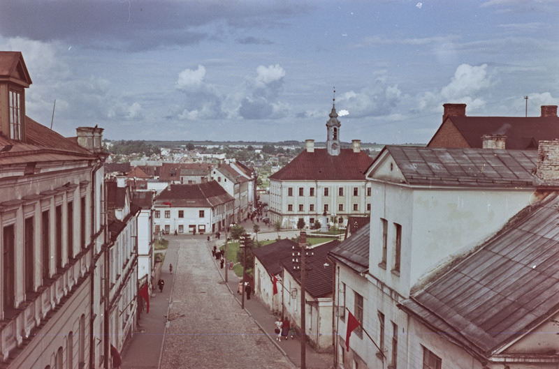 Tartu linna vaated. Toomemägi, Emajõe-äärne. 1954. a.