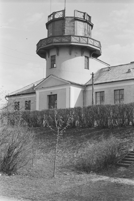 Tartu linna vaated. Tähetorn, N. Pirogovi ausammas, pioneeridemaja. 1960. a.