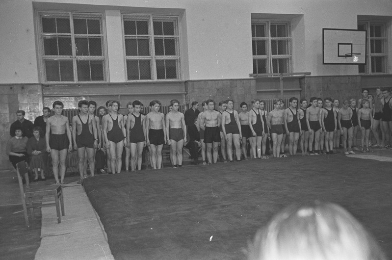 Tartu ülikooli esivõistlused raskejõustikus. 21. november 1959. a.