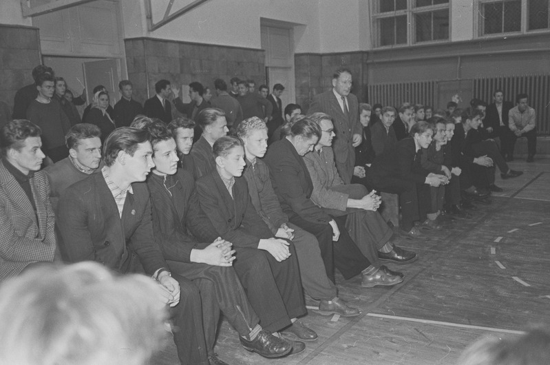 Tartu ülikooli esivõistlused raskejõustikus. 21. november 1959. a.