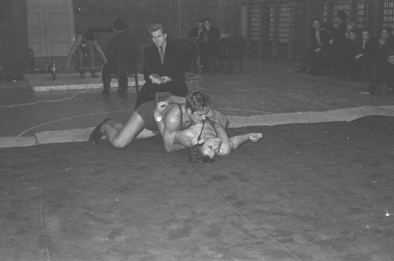 Tartu ülikooli esivõistlused raskejõustikus. 21. november 1959. a.