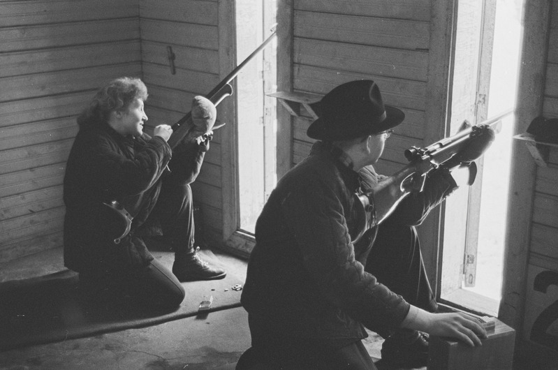 Laskevõistlused Tartu ülikooli laskerajal 1959. a. Laskurid