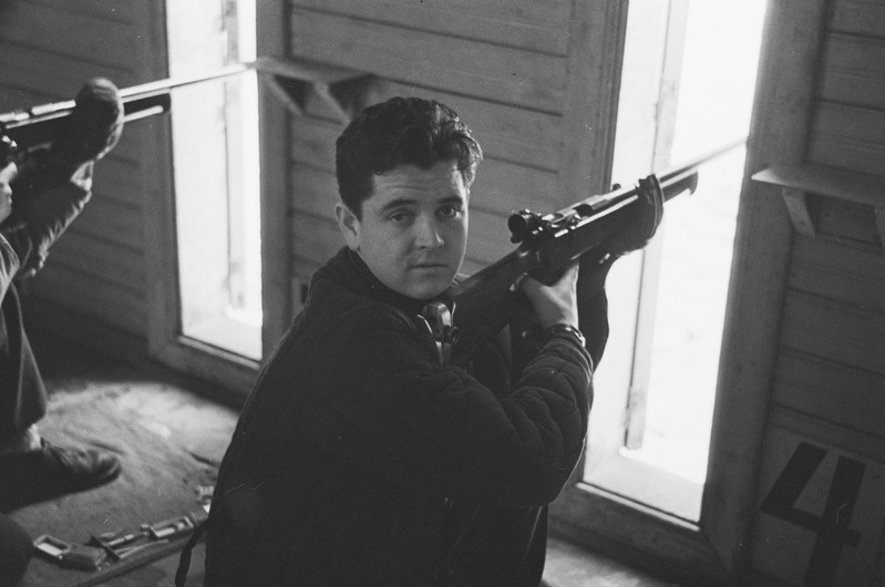 Laskevõistlused Tartu ülikooli laskerajal 1959. a. Laskurid