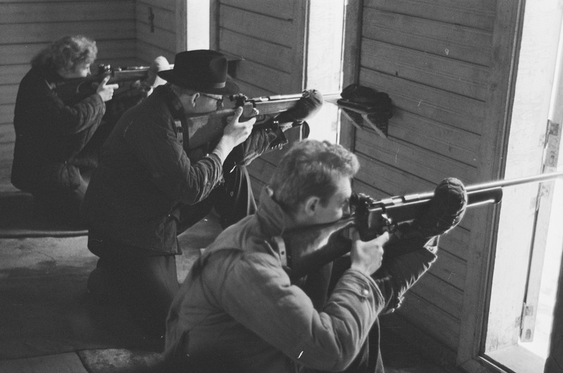 Laskevõistlused Tartu ülikooli laskerajal 1959. a. Laskurid