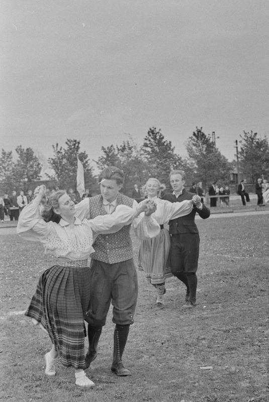 Tartu ülikooli kehakultuurlaste päev 1953. a.