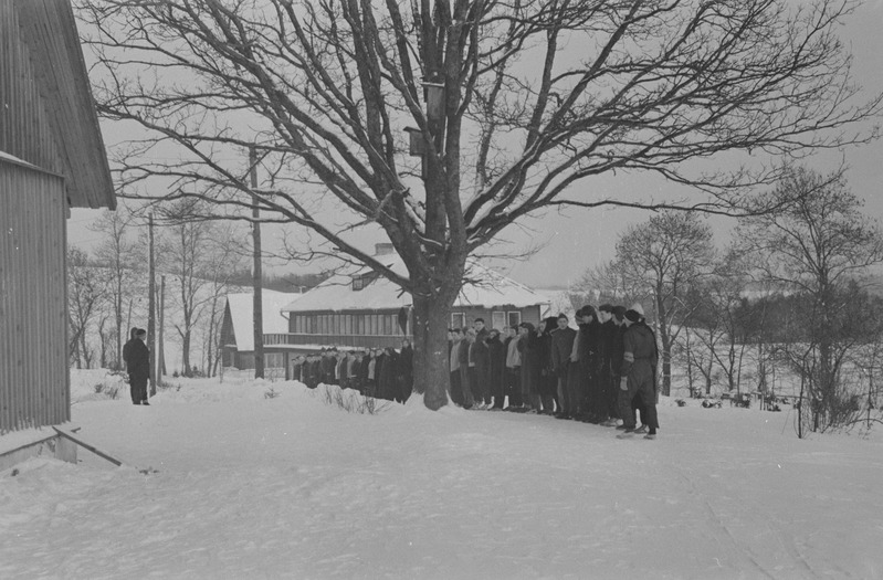 Suusavõistlused Otepääl, Käärikul. Veebruar 1958. a.