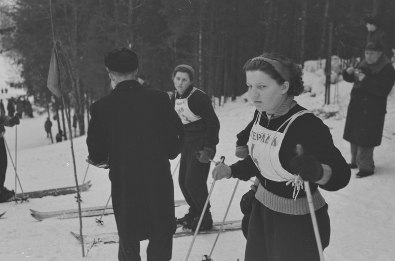 Karikavõistlused slaalomis Otepääl. 26 veebruar-1. märts 1958. a.