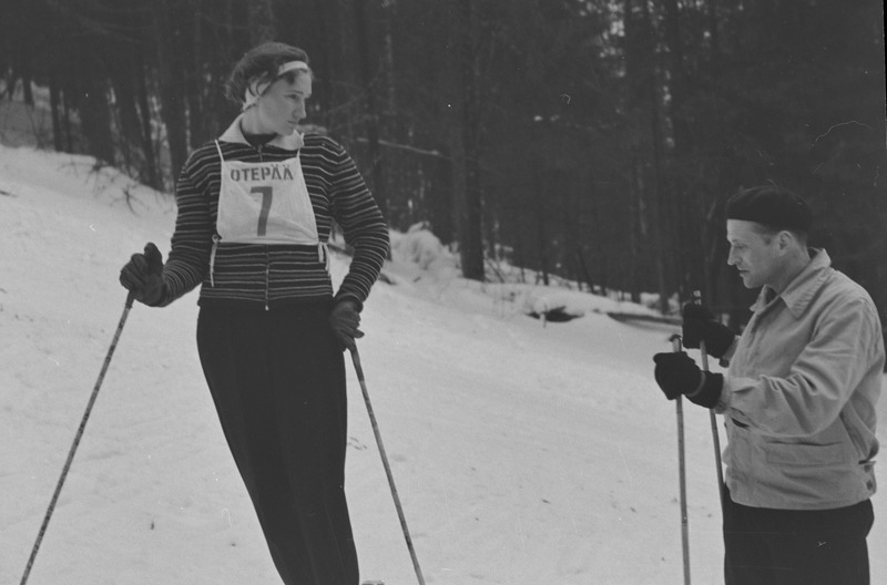 Karikavõistlused slaalomis Otepääl. 26 veebruar-1. märts 1958. a.