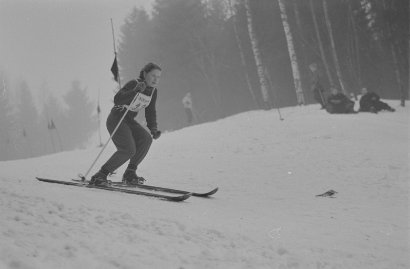Karikavõistlused slaalomis Otepääl. 26 veebruar-1. märts 1958. a.