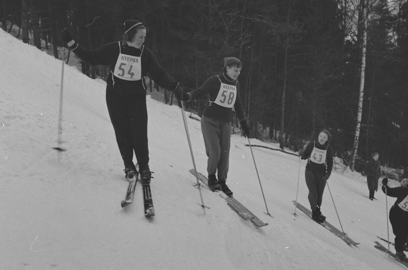 Karikavõistlused slaalomis Otepääl. 26 veebruar-1. märts 1958. a.