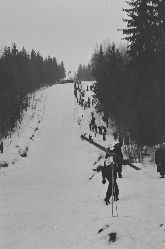 Karikavõistlused slaalomis Otepääl. 26 veebruar-1. märts 1958. a.