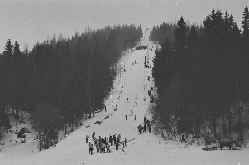 Karikavõistlused slaalomis Otepääl. 26 veebruar-1. märts 1958. a.