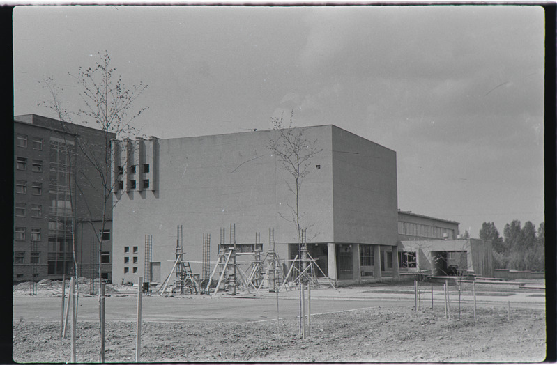 Uue Maarjamõisa haigla ehitusel. Mai 1973. a.