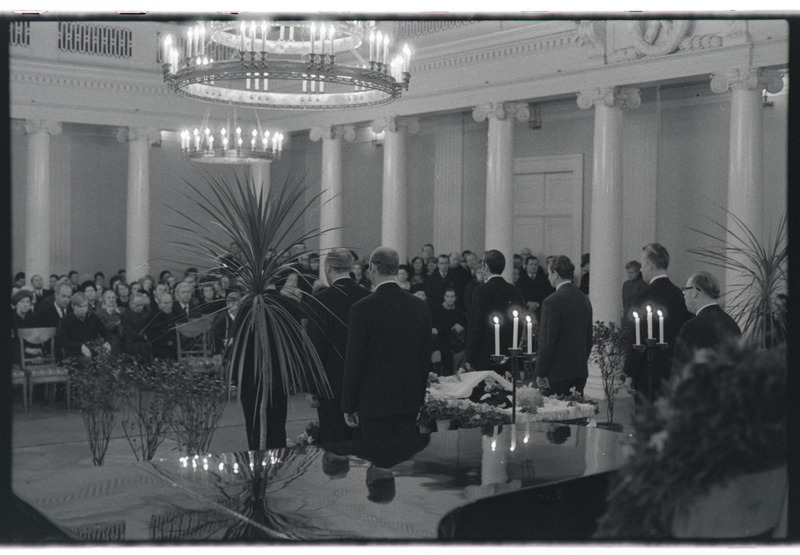 Feliks Lepa matused. 7. jaanuar 1973. a.