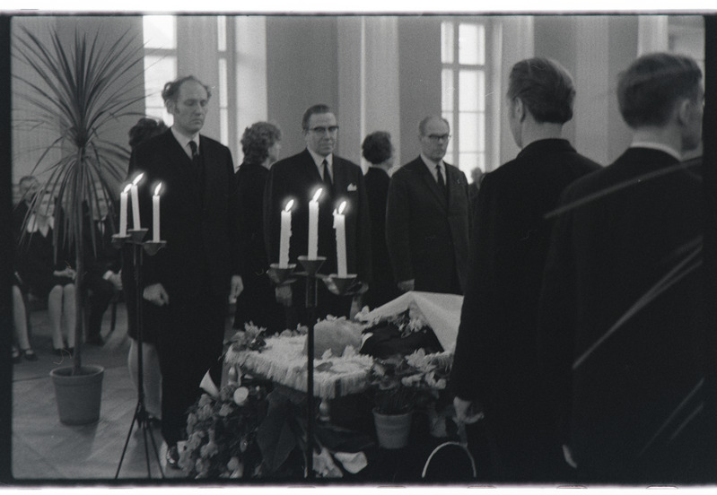 Feliks Lepa matused. 7. jaanuar 1973. a.