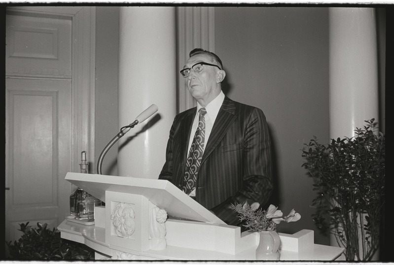 Tartu ülikooli arstiteaduskonna päev ülikooli aulas. 15. oktoober 1976. a.