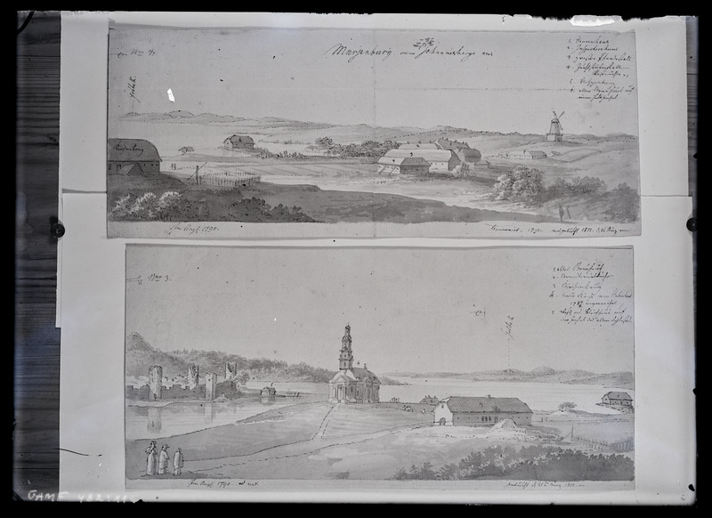 Marjenburg ... Johannisberge aus