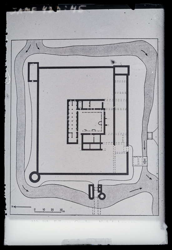 Kärkna klooster. Põhiplaan
