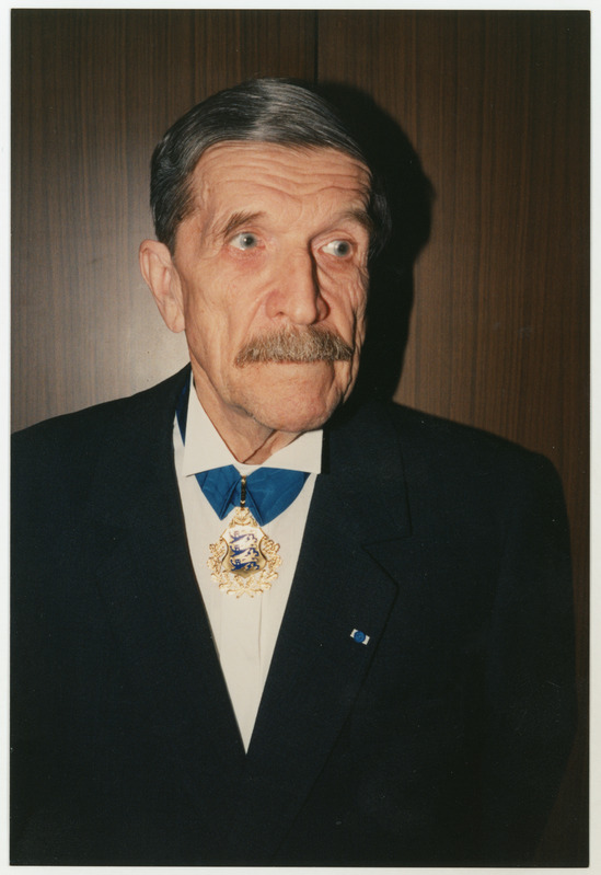 Viktor Masing, portree, 16.02.1996