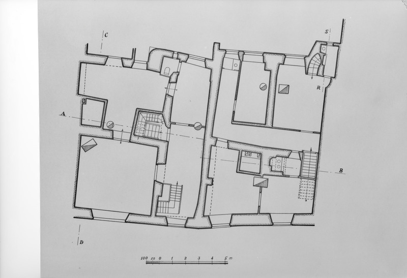 Tallinn. Rataskaevu t. 34, 34a. II korrus. Joonis